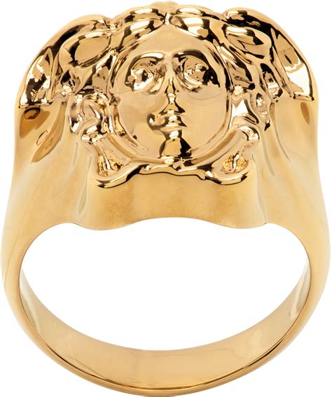 versace strong wrap medusa ring|ring female medusa.